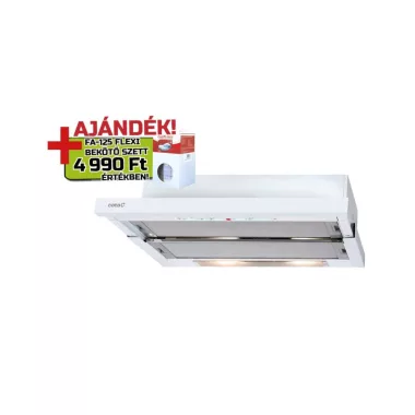 CATA 02034501sz Cata - Páraelszívó TF-5260 WH/L fehér (2 motoros) + FA125/3 bekötő szett CATA 02034501sz Cata - Páraelszívó TF-5260 WH/L fehér (2 motoros) + FA125/3 bekötő szett