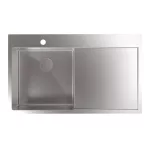 CATA 02624008 - Mosogatótálca CBS-1 40-40 D R10 inox