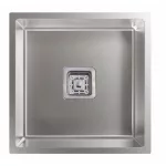 CATA 02624016 - Mosogatótálca CB-40-40 R10 inox munkalap alá szerelhető
