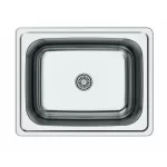 CATA 02625027 - Mosogatótálca CSS-1/A inox