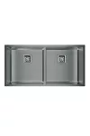 CATA 02625035 - Mosogatótálca CB-2 40-40 R10 inox munkalap alá szerelhető CATA 02625035 - Mosogatótálca CB-2 40-40 R10 inox munkalap alá szerelhető
