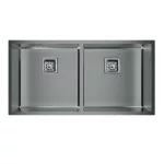 CATA 02625035 - Mosogatótálca CB-2 40-40 R10 inox munkalap alá szerelhető