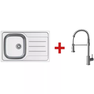 CATA XPB4SZETT XPB4 mosogatótálca (CDL) + csaptelep (XPB) szett CATA XPB4SZETT XPB4 mosogatótálca (CDL) + csaptelep (XPB) szett