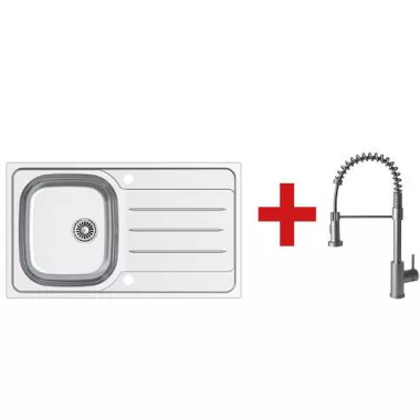 CATA XPB5SZETT XPB5 mosogatótálca (CDP) + csaptelep (XPB) szett