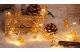 Tracon CHRSTBGM20WW LED karácsonyi lánc,mini gömb,elemes Timer 6+18h,20LED, 3000K, 2xAA