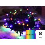   TRACON CHRSTOP100RGB Karácsonyi programozható fényfüzér,színes,kül/beltér(X22020) 230VAC, 2+10M, 100LED, 3,6W, RGB, IP44