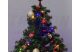 Tracon CHRSTOP200RGB Karácsonyi programozható fényfüzér, színes, kültéri/beltéri 230VAC, 5+20M, 200LED, 6W, RGB, IP44