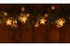TRACON CHRSTSTPW10WW LED karácsonyi lánc, csillag,feliratos, fehér,elemes(X22054) Timer 6+18h,10LED, 3000K, 2xAA