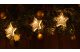 TRACON CHRSTSTWM10WW LED karácsonyi lánc, csillag,fehér, elemes (X22053) Timer 6+18h,10LED, 3000K, 2xAA