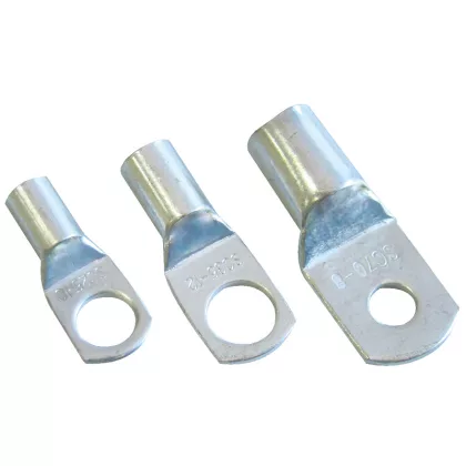 TRACON CL120-12 Szigeteletlen szemes csősaru, ónozott elektrolitréz 120mm2, M12, (d1=15mm,