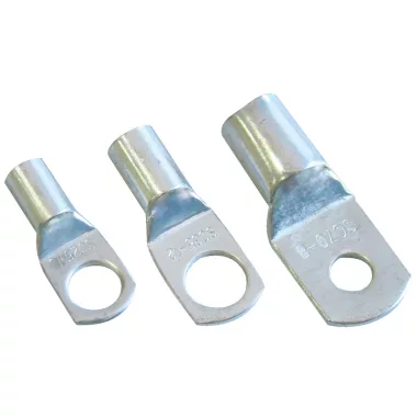 TRACON CL185-14 Szigeteletlen szemes csősaru, ónozott elektrolitréz 185mm2, M14, (d1=18,5mm, d2=15mm)