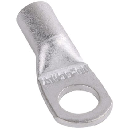 TRACON CL6-6 Szigeteletlen szemes csősaru, ónozott elektrolitréz 6mm2, M6, (d1=3,8mm, d2=6