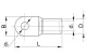 TRACON CL70-10 Szigeteletlen szemes csősaru, ónozott elektrolitréz 70mm2, M10, (d1=11,2mm, d2=10,5mm)