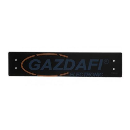   Adax Clea Wifi CLW06B fűtőpanel, 22x97 cm, fekete edzett üveg előlap, 600 W