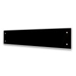   Adax Clea Wifi CLW10B fűtőpanel, 22x137 cm, fekete edzett üveg előlap, 1000 W