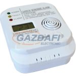   TRACON CO201A Szén-monoxid (CO) érzékelő 4,5 V DC (3×1,5V AA), >85 dB digitális kijelzővel.
