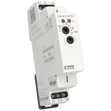 Elko CRM-181J/UNI OD Egyfunkciós időrelé, elengedés-késleltetés újraindítással