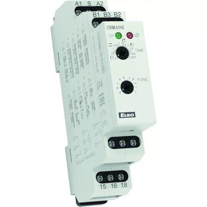   Elko CRM-91HE/UNI + potenciométer - Multifunkciós időrelé