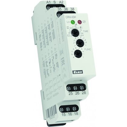   Elko CRM-93H/UNI Multifunkciós IDŐRELÉ AC/DC 12 - 240v (10 funkciós)