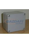 CSATÁRI PLAST CSP080806 poliészter doboz, üres, 80x80x60mm, IP 65, szürke, halogénmentes