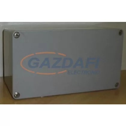   CSATÁRI PLAST CSP122209 poliészter doboz, üres, 120x220x90mm, IP 65, szürke, halogénmentes
