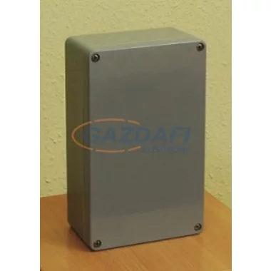 CSATÁRI PLAST CSP162609 poliészter doboz, üres, 160x260x90mm, IP 65, szürke, halogénmentes