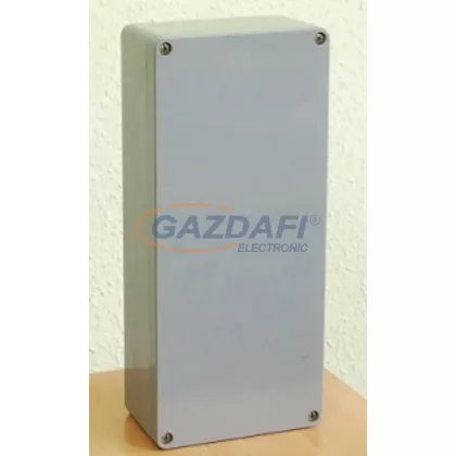   CSATÁRI PLAST CSP163609 poliészter doboz, üres, 160x360x90mm, IP 65, szürke, halogénmentes