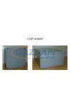 CSATÁRI PLAST CSP161609 poliészter doboz, üres, 160x160x90mm, IP 65 fekete, halogénmentes