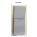   CSATÁRI PLAST CSP602512 poliészter doboz, üres, 600x250x120mm, IP 65 fekete, halogénmentes