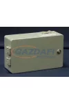 CSATÁRI PLAST CSPA 162609 PE doboz, alaplappal, 160x260x90mm, IP 65 szürke, halogénmentes