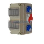   CSATÁRI PLAST PVT 1530 ÁK2x6–3Fi 12m.2x230V5P16AKmFi, 150x300x170mm