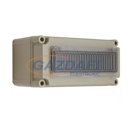   CSATÁRI PLAST PVT 1530 ÁK12NÁF 12mod.kismegsz.szekr., 150x300x170mm