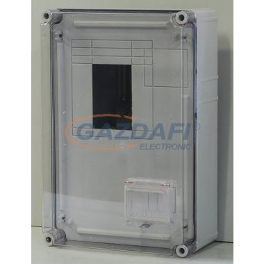 CSATÁRI PLAST PVT 3045 1/3 Fm egy vagy háromfázisú fogyasztásmérő szekrény, 300x450x170 mm