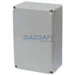   CSATÁRI PLAST PVT 3045NÁF üres doboz, nem átlátszó fedél, 300x450x170mm
