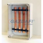 CSATÁRI PLAST PVT 3045 GS4 400A  4 sines sínszekrény