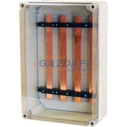 CSATÁRI PLAST PVT 3045 GS5 400A  5 sines sínszekrény