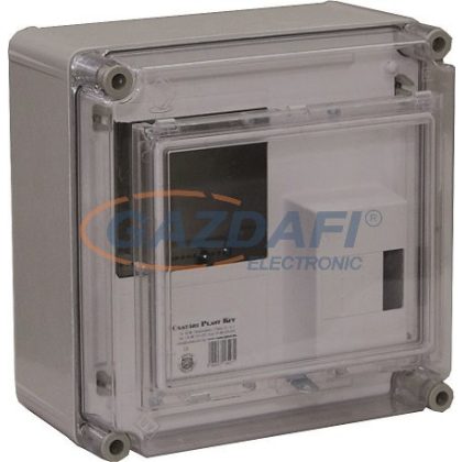   CSATÁRI PLAST PVT 3030–1Fm egyfázisú előre fizetős fogyasztásmérő, 300x300x170mm