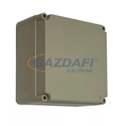   CSATÁRI PLAST PVT 3030NÁF üres doboz, bézs fedél, 300x300x170mm