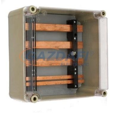 CSATÁRI PLAST PVT 3030 GS5 250A 5 sines sínszekrény, 300x300x170mm