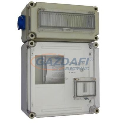   CSATÁRI PLAST PVT 3030 ÁK12–FD 1F fogy.m+kism.+2x230V, 300x450x170mm