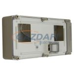   CSATÁRI PLAST PVT 3060 2x1Fm 2x egyfázisú fogyasztásmérő, 300x600x170mm