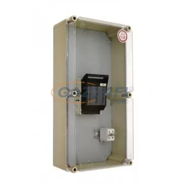 CSATÁRI PLAST PVT 3060 SB NH 00 szakaszoló bizt.szekrény, 300x600x170mm