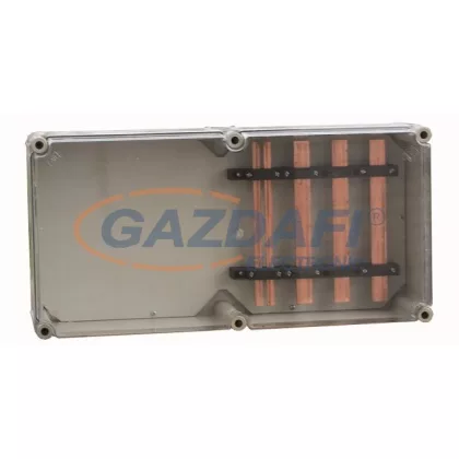   CSATÁRI PLAST PVT 3060 FO GS5 400A 5 sines sínszekrény, 300x600x170mm