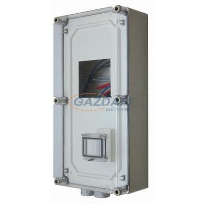   CSATÁRI PLAST PVTD 3Fm-E 1-3F ált fogyasztásmérő DÉMÁSZ, 300x600x170mm