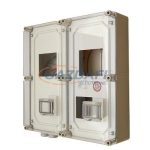   CSATÁRI PLAST PVTD 1/3VFm-E 1-3F ált+vez fogyasztásmérő DÉMÁSZ, 600x600x170mm