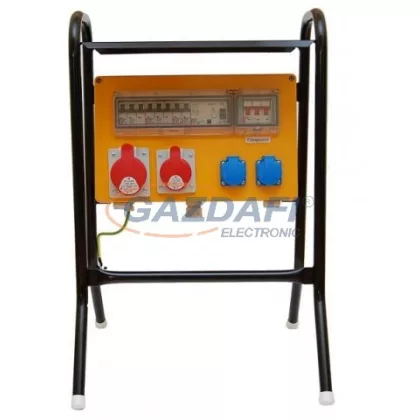   CSATÁRI PLAST CSE 104 ÁLL 2x2P+2x5P16A+Km+Fi+K Felvonulási szekrény, 400x250x120mm