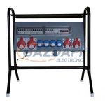   CSATÁRI PLAST CSEF 02 ÁL4x2P+4P5P16A+4P5P32A+KmFiK Felvonulási szekrény, 600x250x120mm