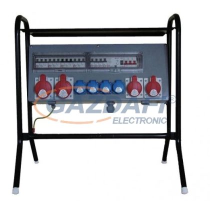   CSATÁRI PLAST CSEF 02 ÁL4x2P+4P5P16A+4P5P32A+KmFiK Felvonulási szekrény, 600x250x120mm