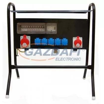   CSATÁRI PLAST CSE 200 ÁL5x2P+1x5P16A+1x5P32A+KmFiK Felvonulási szekrény, 600x250x120mm