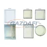 CSATÁRI PLAST EM ablak, lakatolható, IP65